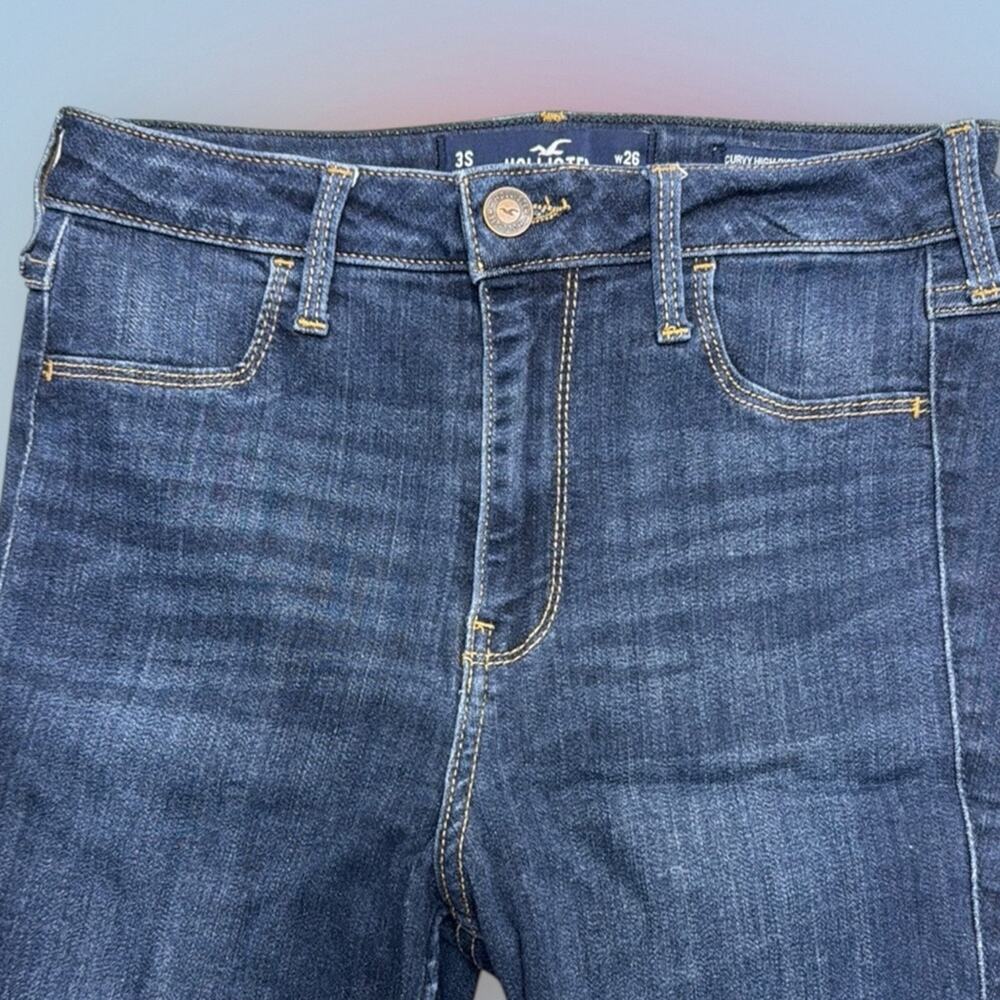 HOLLISTER Women’s 3S CURVY HIGH RISE JEAN LEGGING